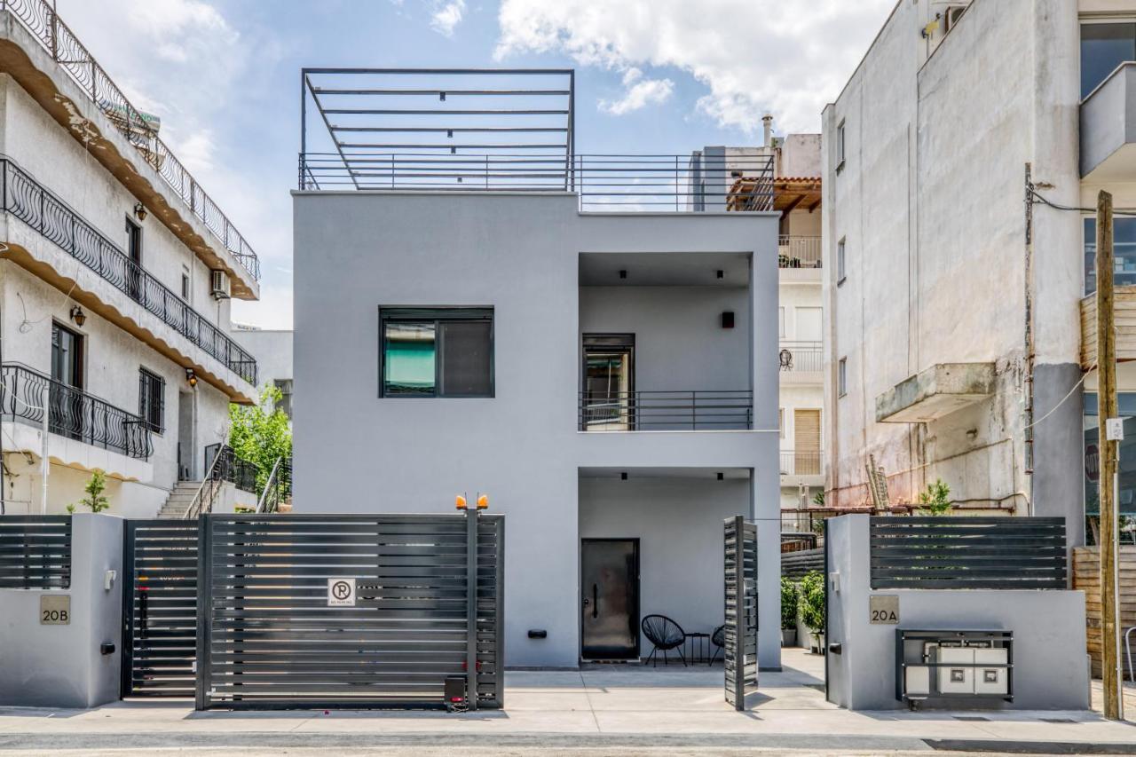 Spacious Flat With Courtyard And Private Parking! アテネ エクステリア 写真